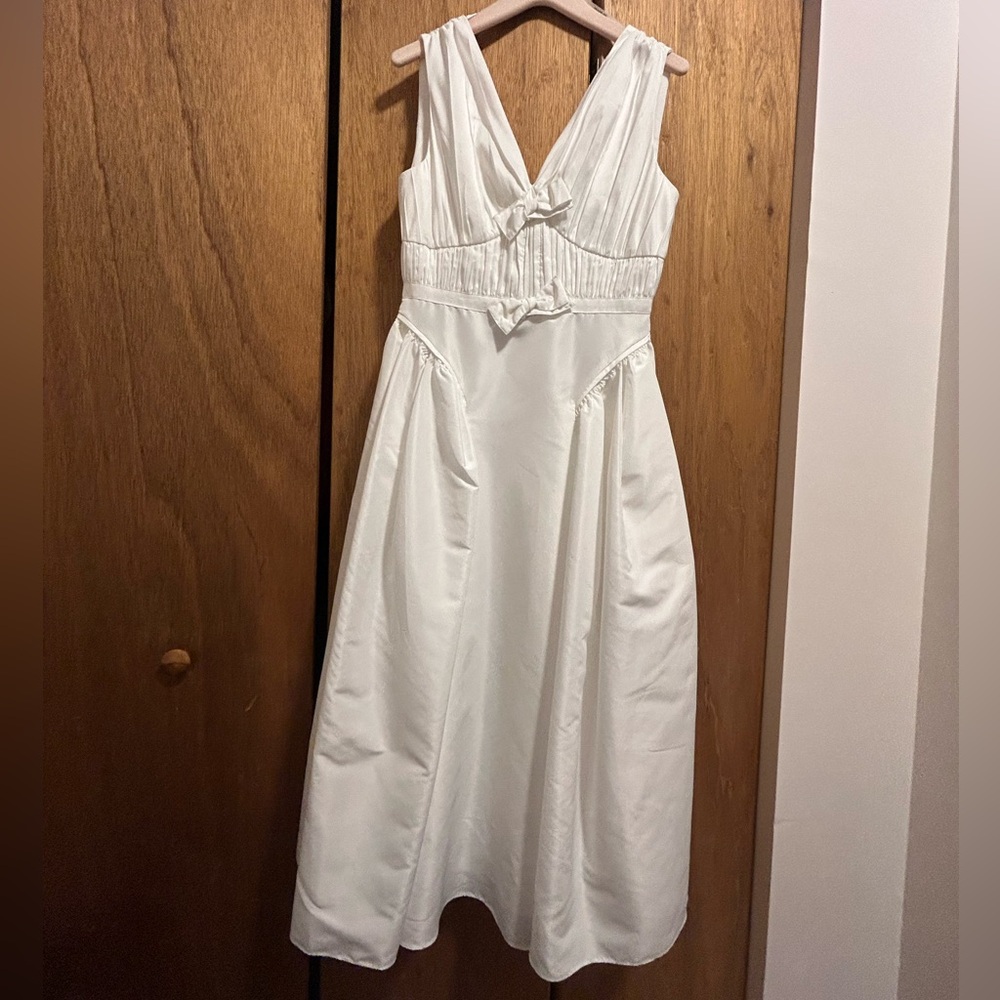 Brand new self-portrait white dress